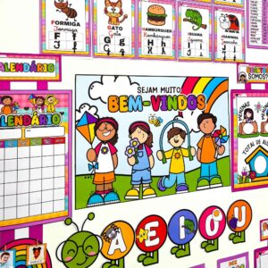 Kit Sala Tema Jardim Encantado