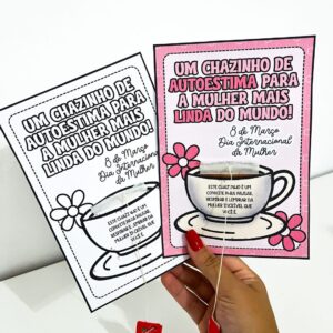 Cartão Dia Internacional da Mulher