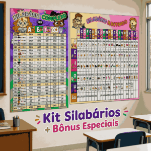 Kit Silabários Simples e Complexo