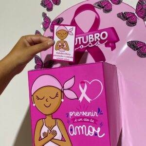 Caixa Campanha Outubro Rosa